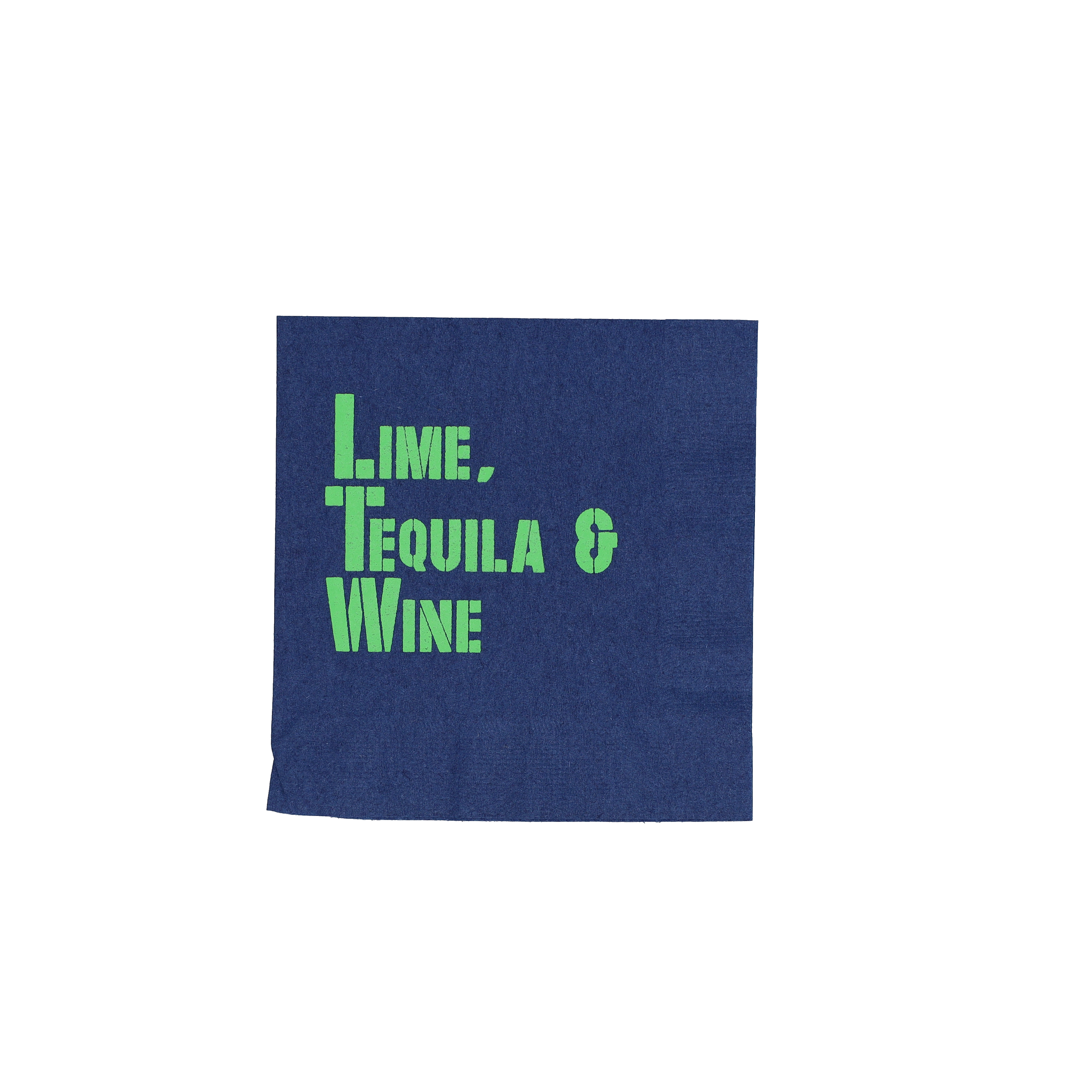 Beverage Napkin 2 Ply 1/4 Fold (Color) Tradition Print 23