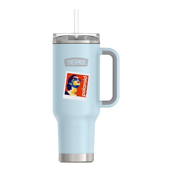 Thermos 40oz Stainless Steel Cup Holder Mug 595