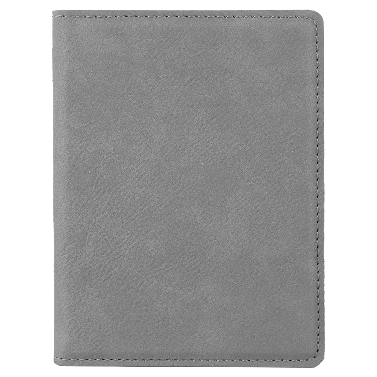 Gray Leatherette Passport Holder 8
