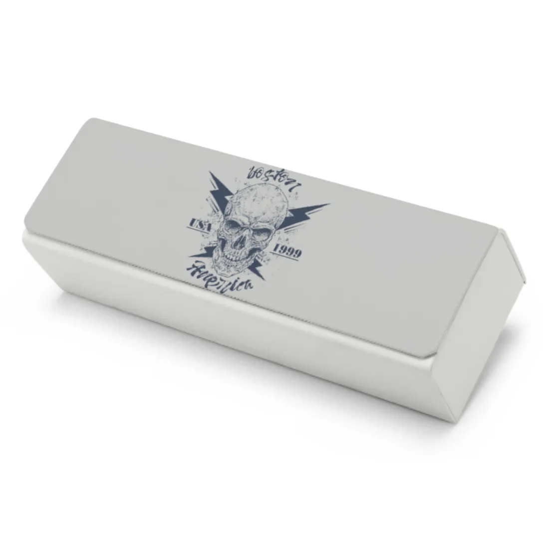 Custom Leather Eyeglass Case with Magnetic Closure Personalized for Gifts Promo 9