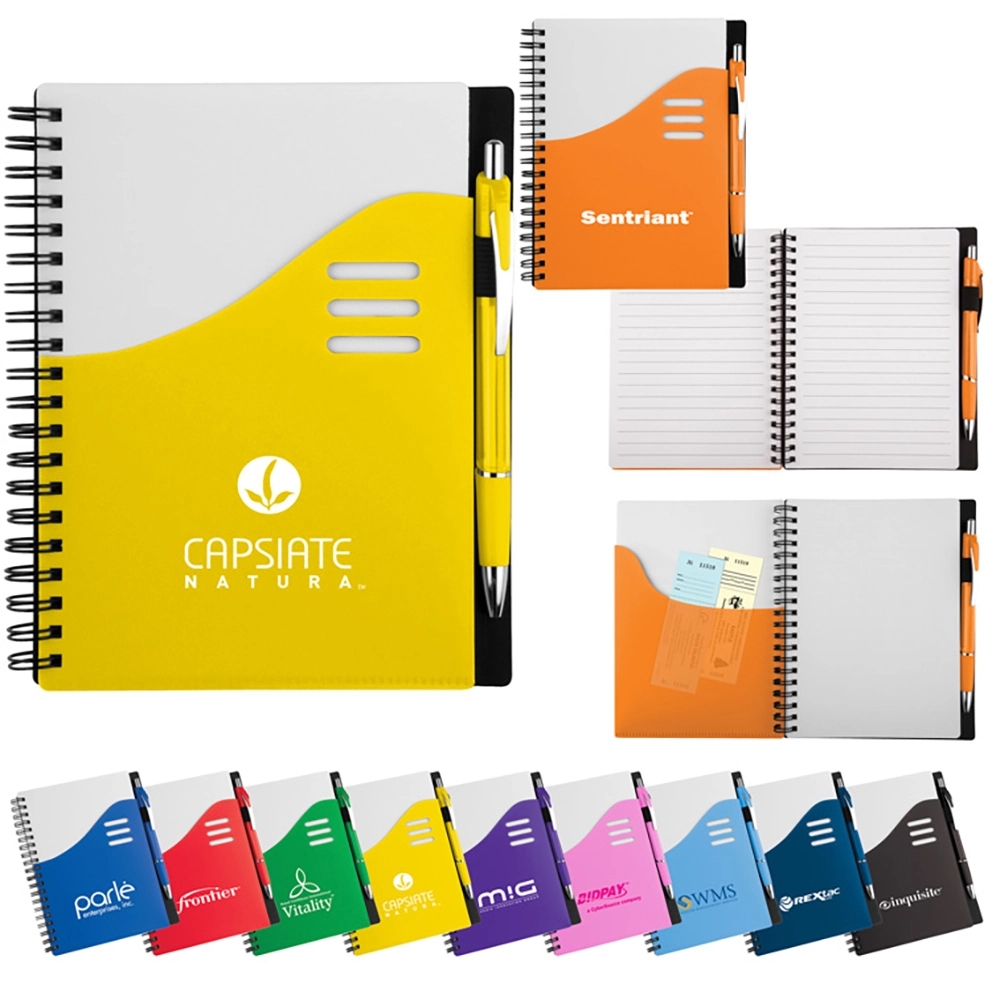 Large Wave Pocket Journal Notebook 2