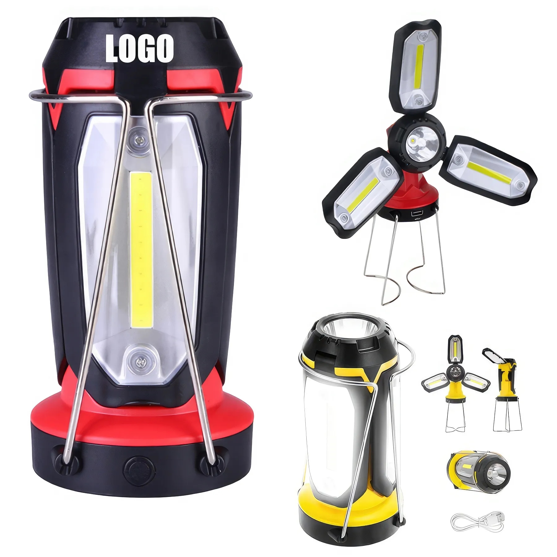 Custom Collapsible Clover Style LED Lantern 2