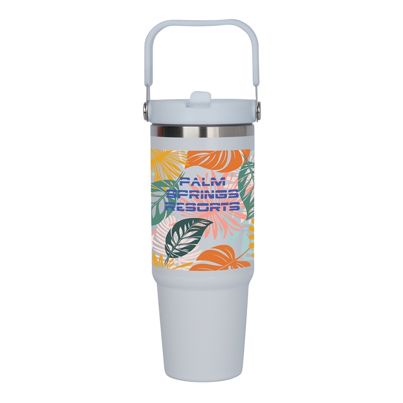 Nexo 30 oz. Recycled Double Wall Steel Travel Tumbler 39
