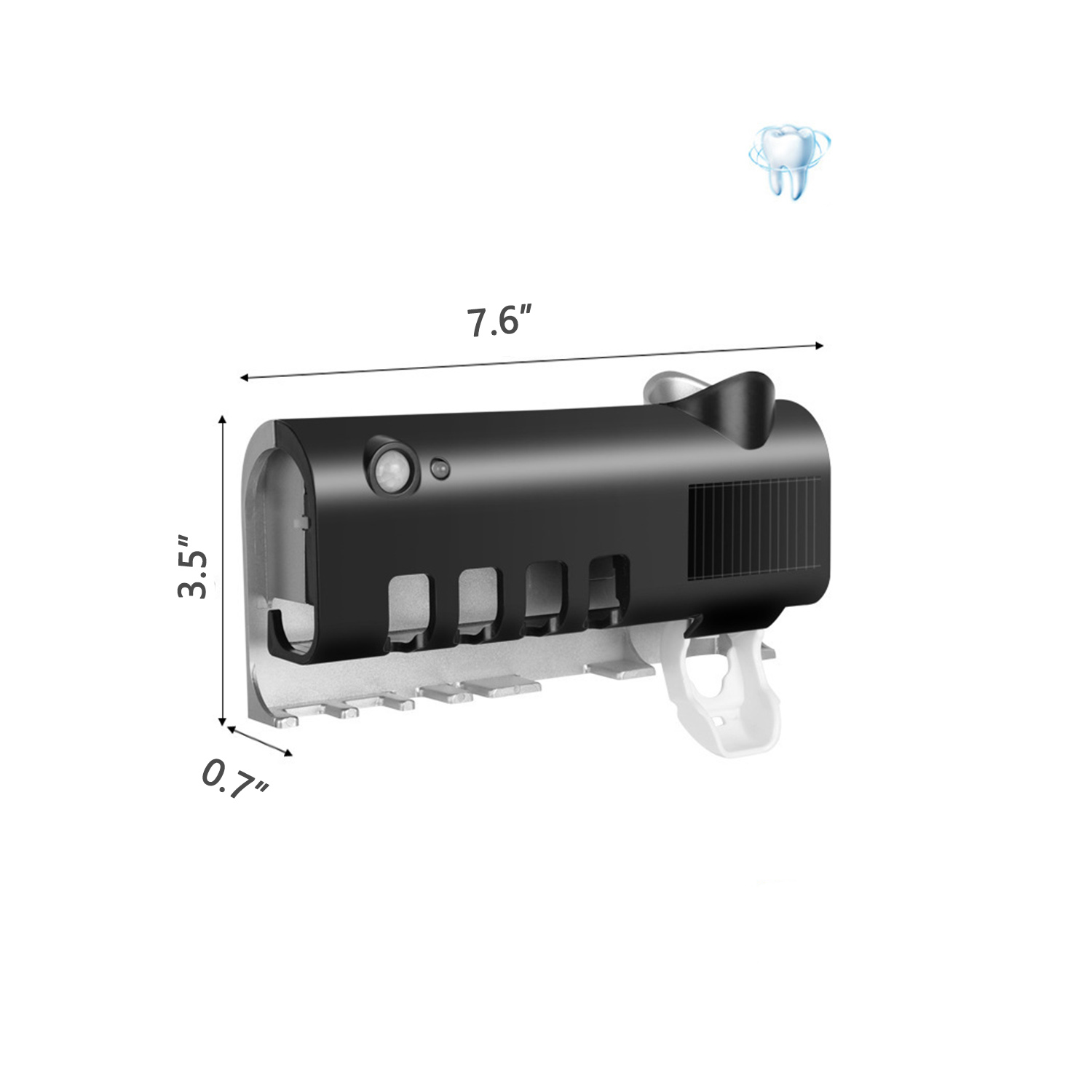Toothbrush UV Disinfector Automatic Toothpaste Squeezer 10