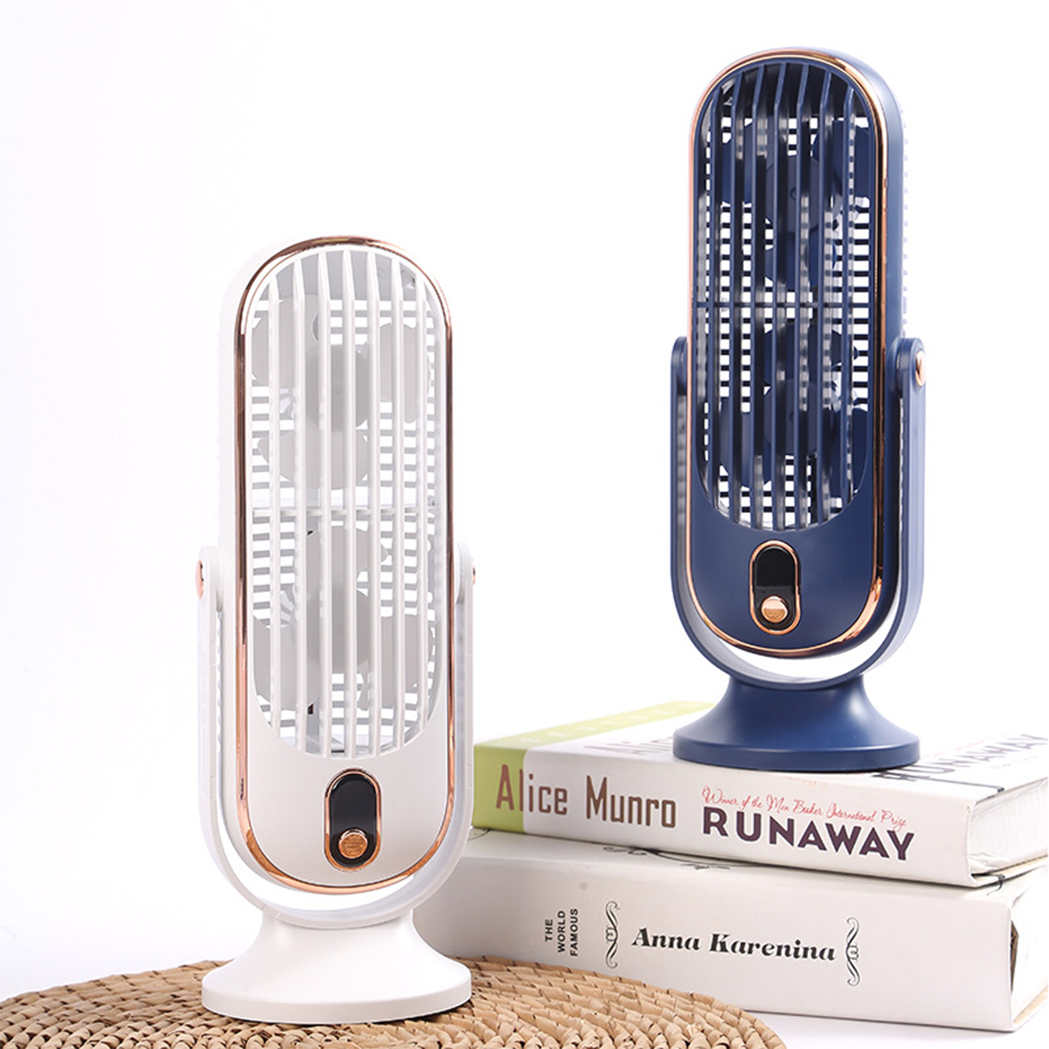 Portable Large Battery Dual Motor Air Conditioner Fan 7