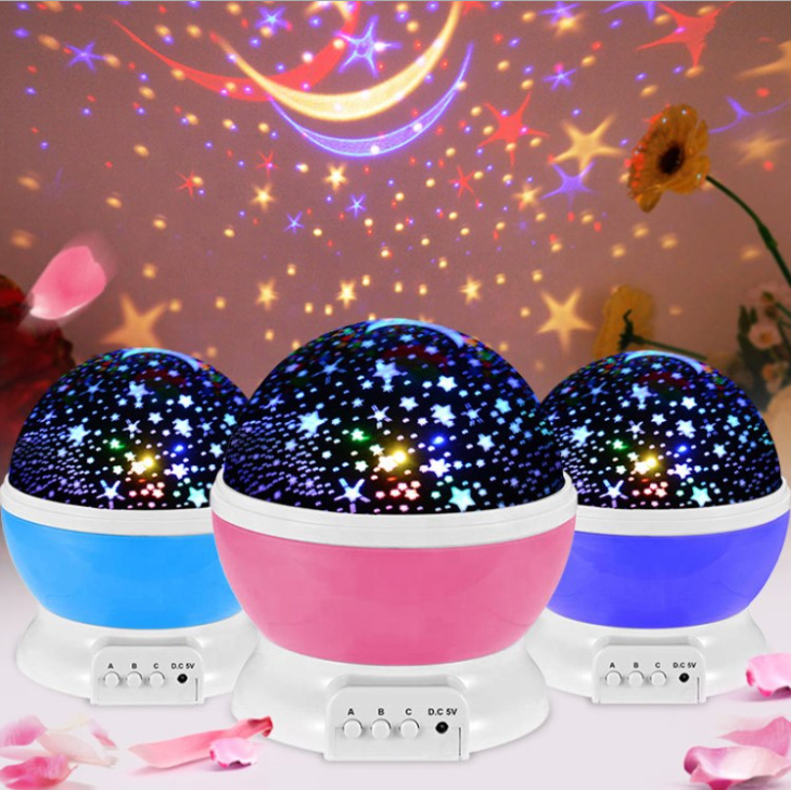 Night Light Moon Star Projector 1