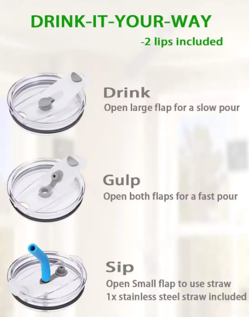 32oz Large Insulated Travel Mug 3