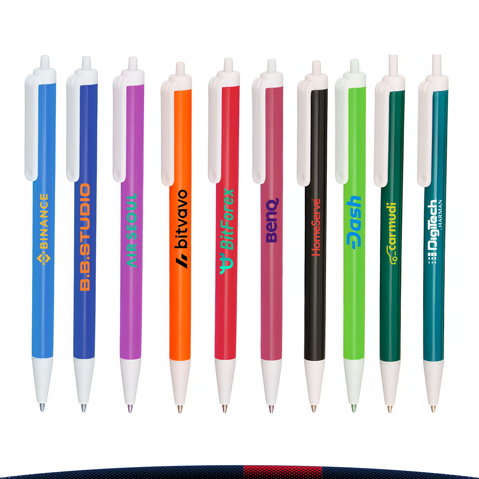 Raimi Retractable Plastic Pens 7