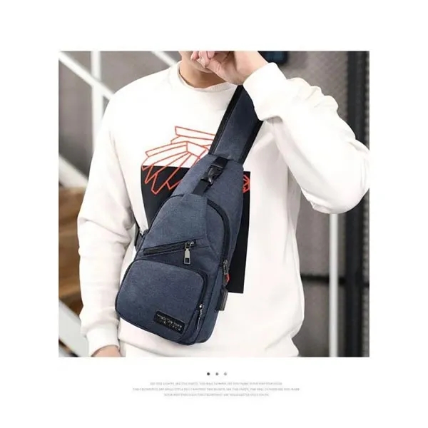 Custom Crossbody Bag with Charging Port 3