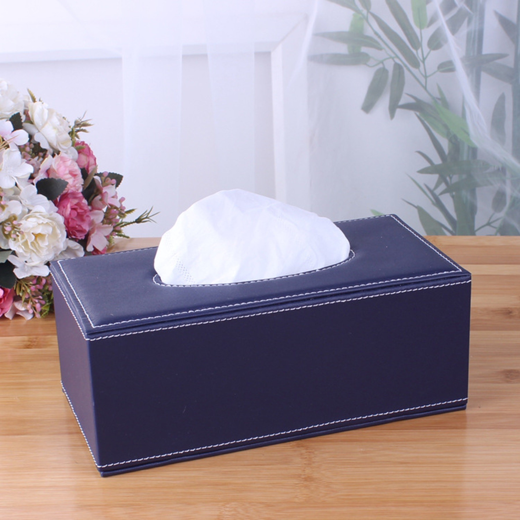 Leather Tissue Box 13