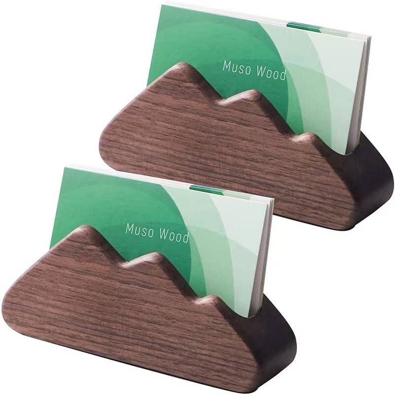 Wood Business Card Holder 1