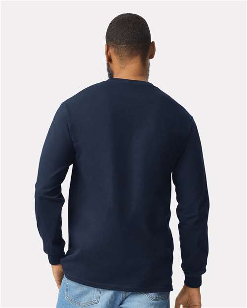 Unisex Ultra Cotton® Long Sleeve Pocket T-Shirt - 2410 2