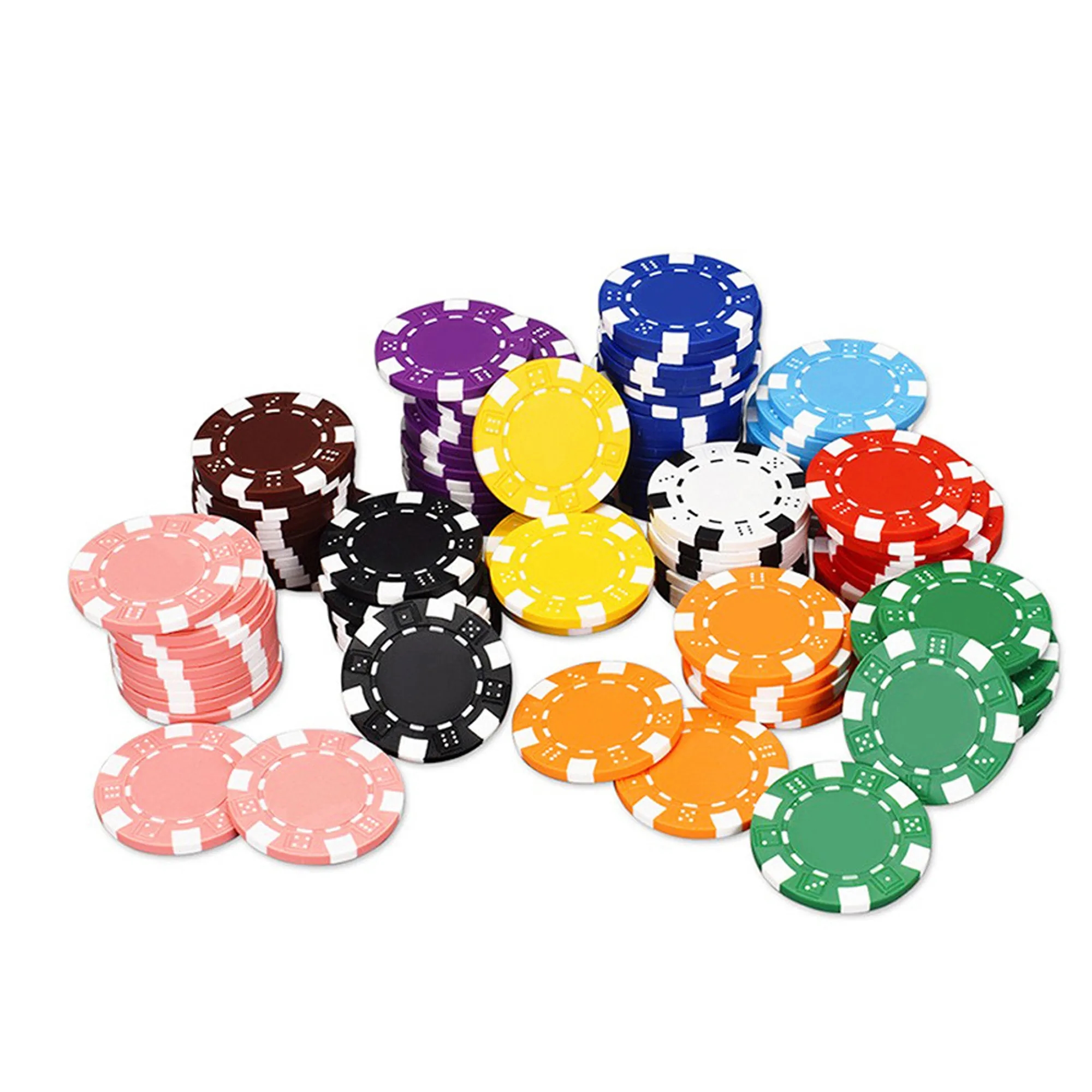 Double-sided Custom Poker Chips MOQ 100PCS 4