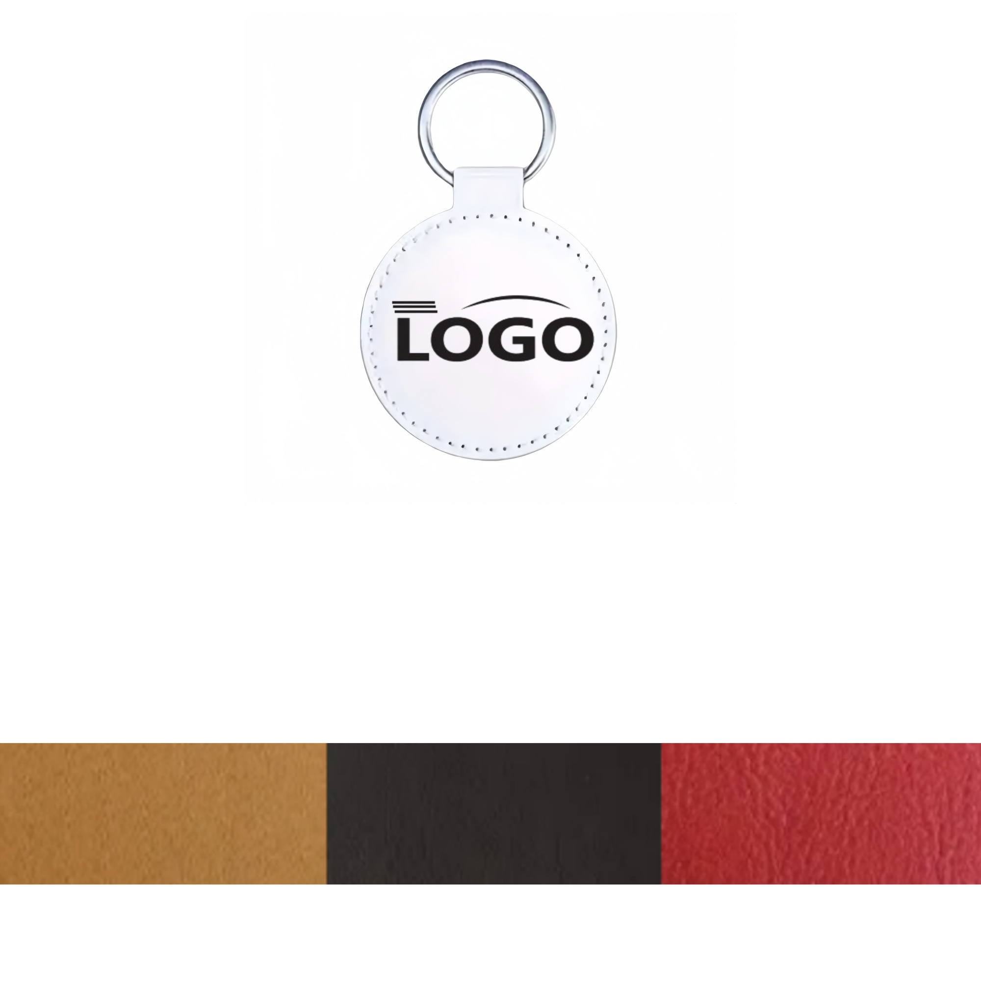 PU Leather Keychain Decorative Pendant 2