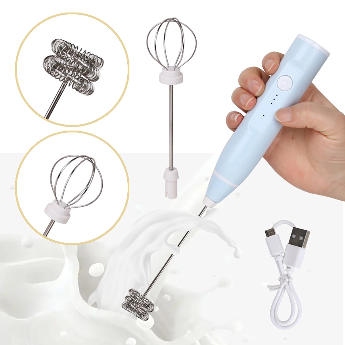 Handheld Milk Frother 4