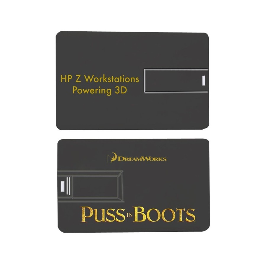 USB 3.0 Credit Card Size Swivel USB Flash Drive Full Color Printing 2