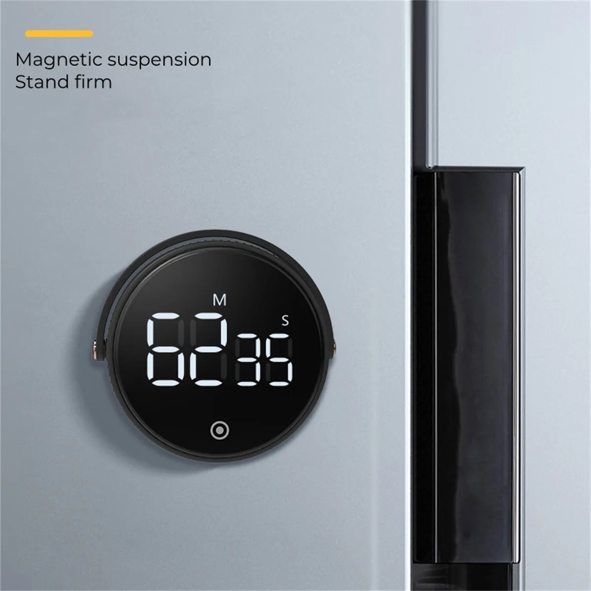 Magnetic LED Display Digital Kitchen Timer with Stand 6