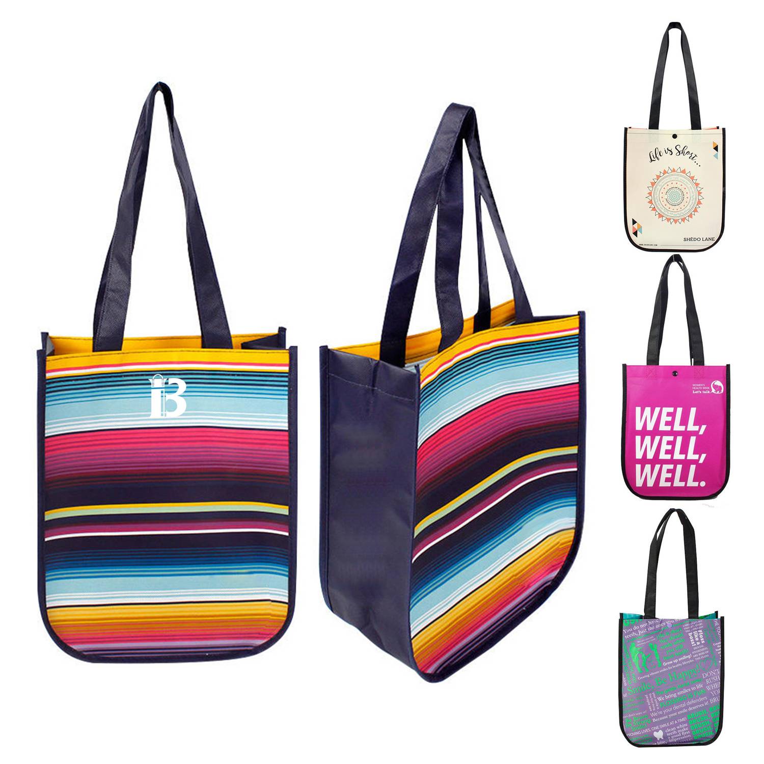 Non Woven Shopping Recycled Tote Bags for Supermarket 3