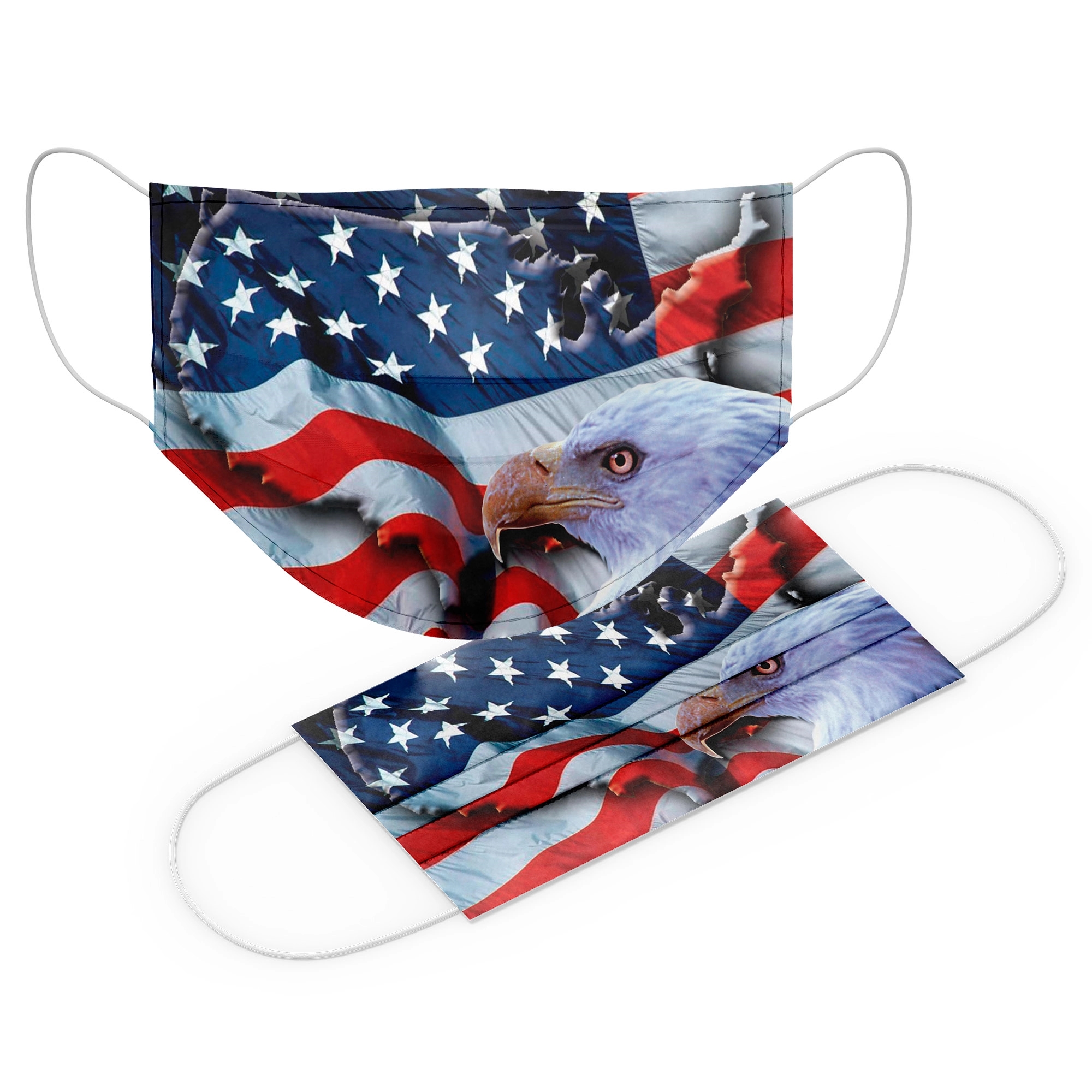 Pre-printed Sample Sublimated McDreamy Face Mask Y 1