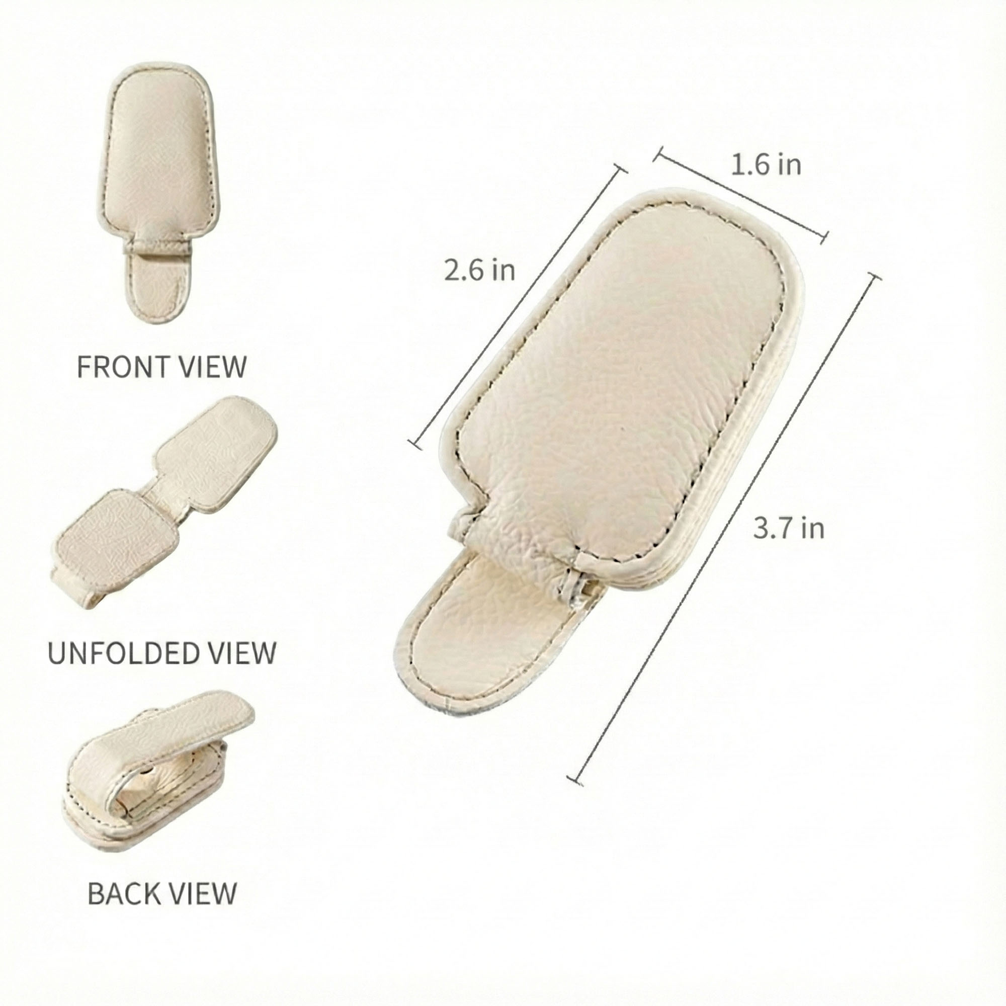 Car Sun Visor Sunglasses Holder Clip 2