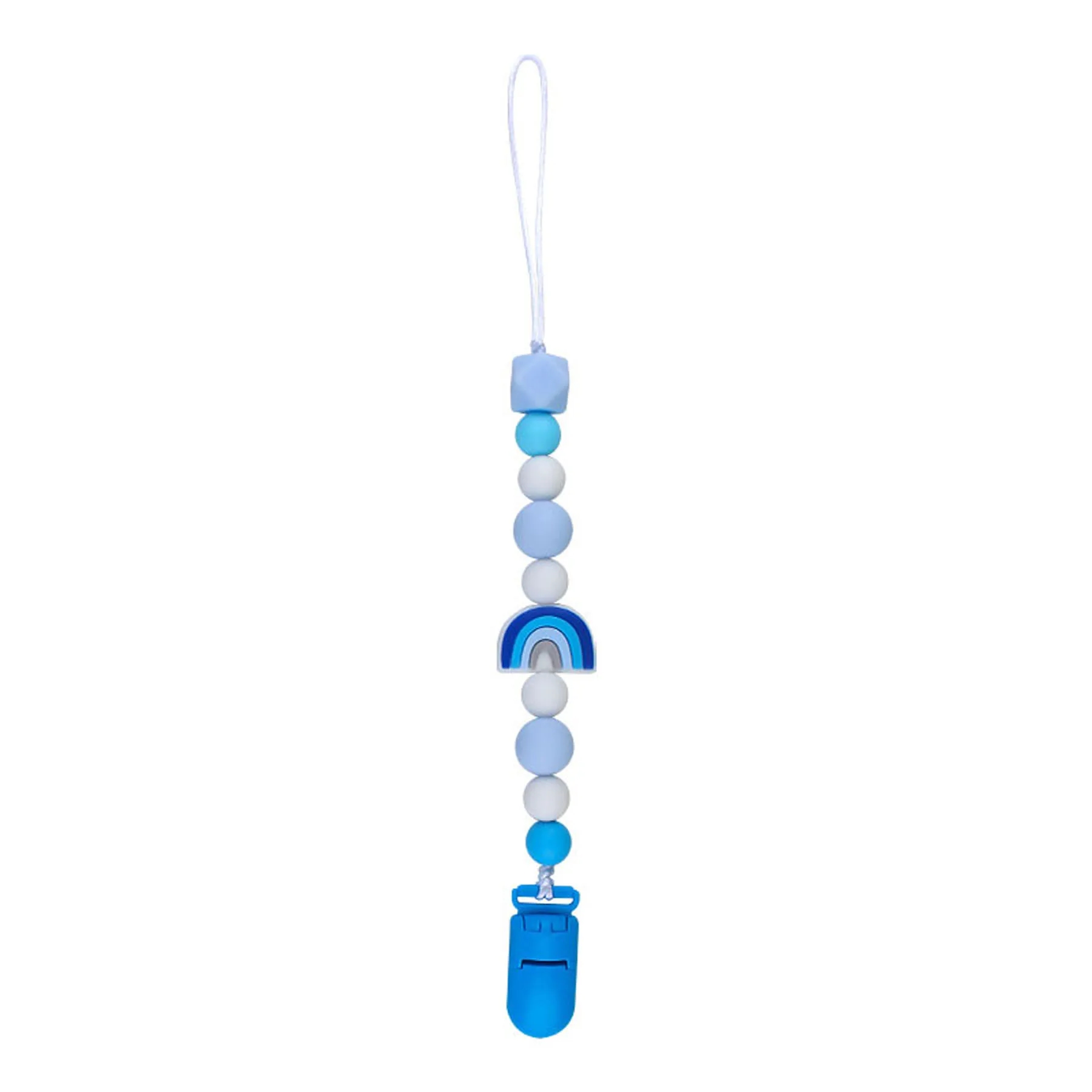 Rainbow Silicone Pacifier Chain 7