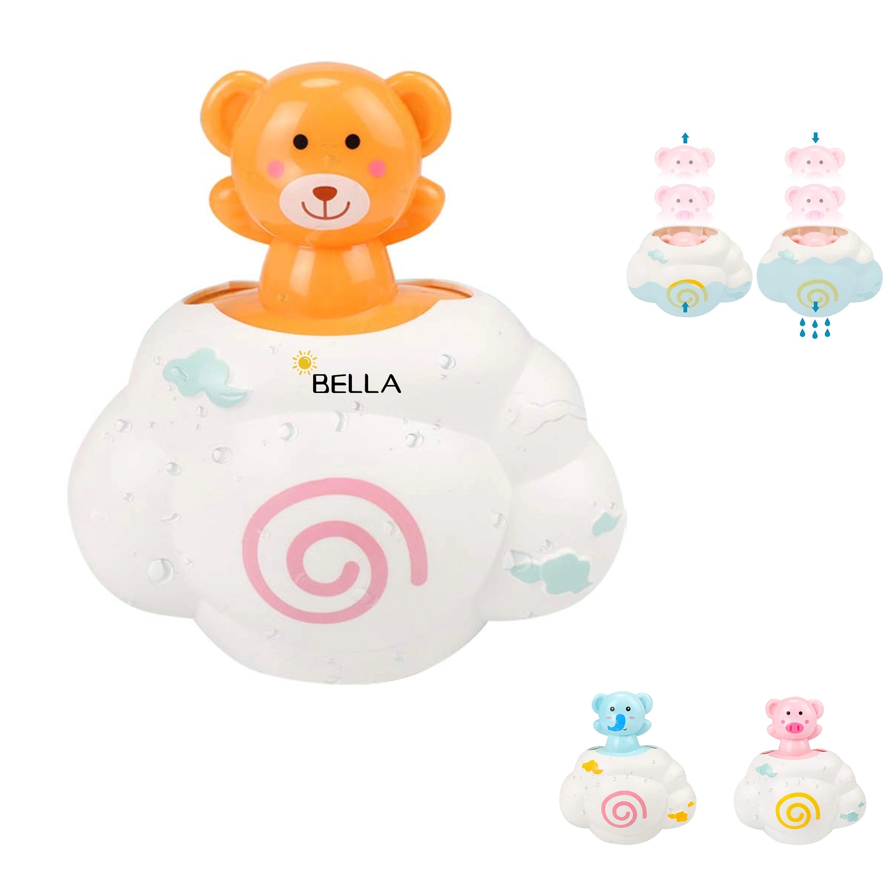 Cloud Shape Bathing Play Toy 4
