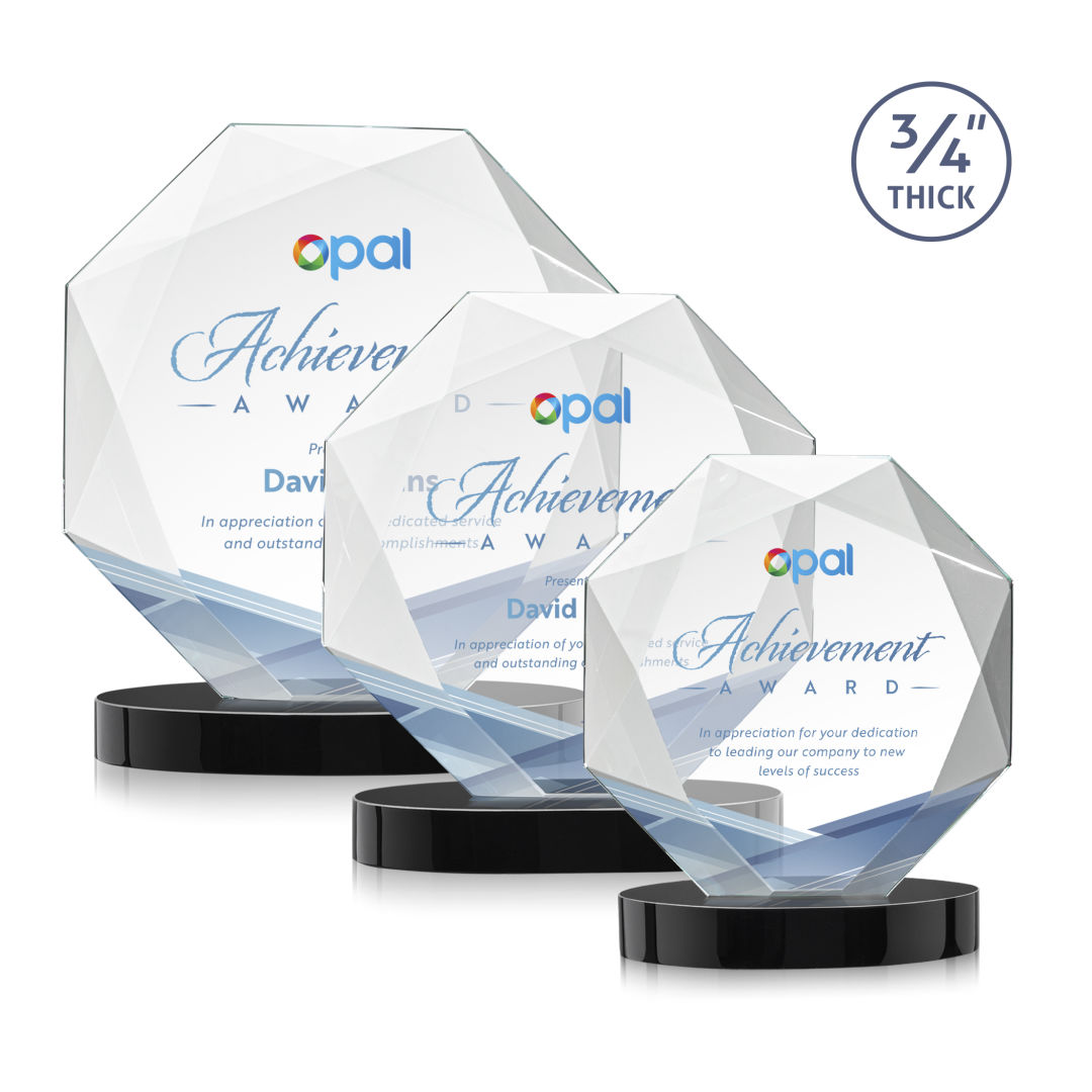 Bradford VividPrint™ Award on Alberton Base - Black 2