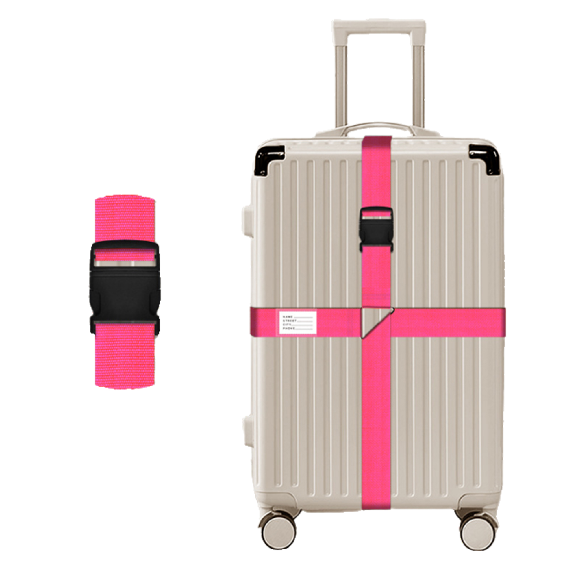 Visible Luggage Tie Straps 11
