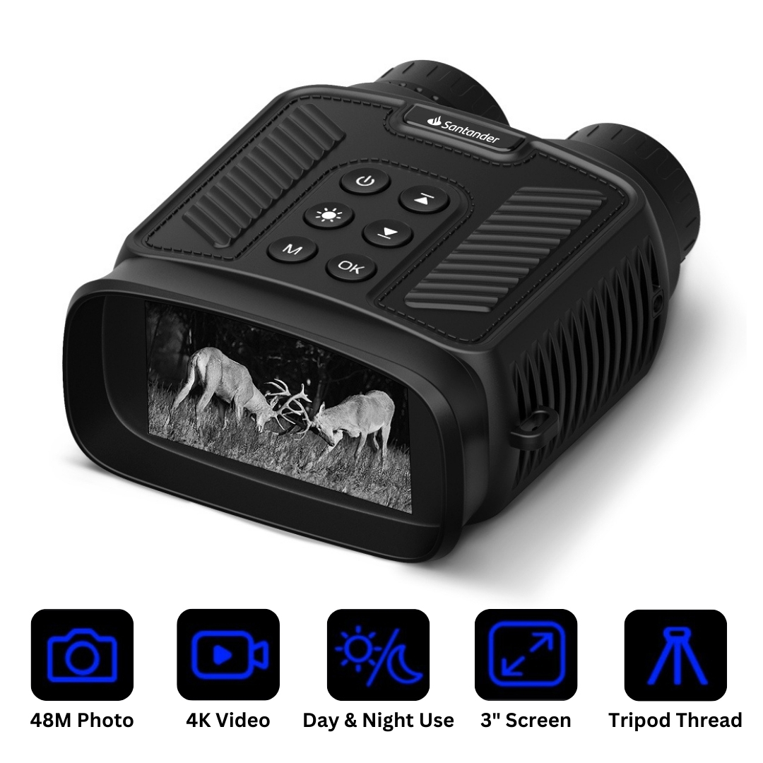 Infrared Night Vision Binoculars with 4K Video and 8x Digital Zoom 4