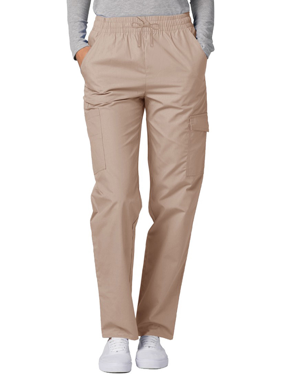 Adar - Universal - Women's Natural-Rise Multipocket Cargo Tapered Leg Pant 17