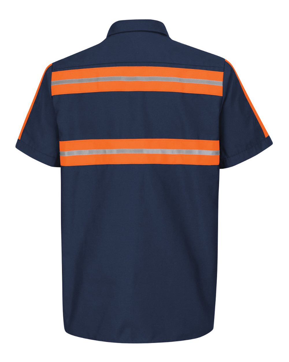 Men's Enhanced Visibility Industrial Work Shirt - SP24E 8