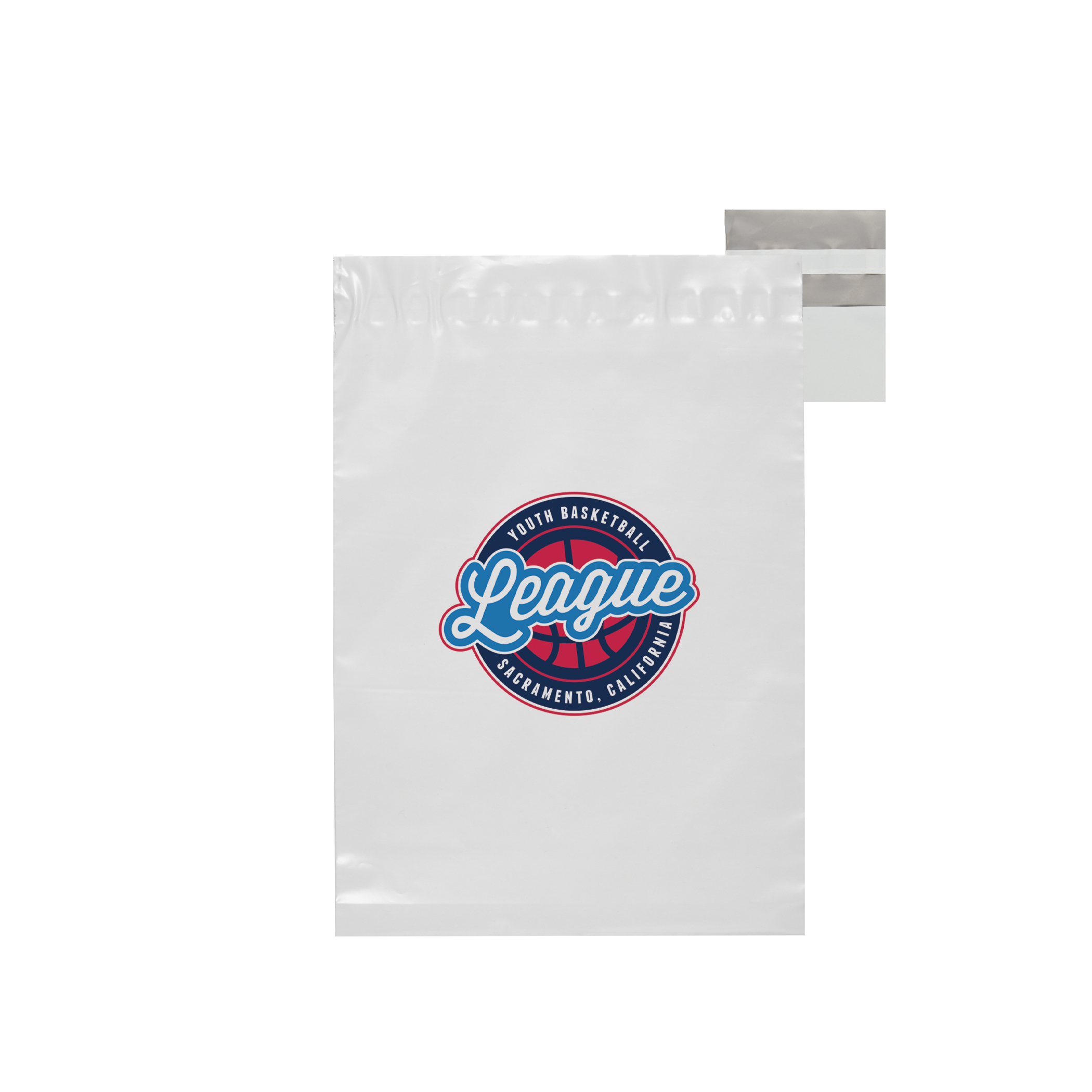 White Poly Tamper Resistant Mailer Envelope with Peel & Seal Closure — view 1 of 2