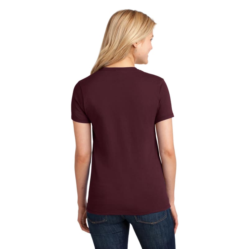 Port & Company Women's Core Cotton Tee. 123