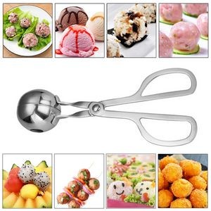 Small Metal Meatball Maker Food Grade Stainless Steel Durable 16