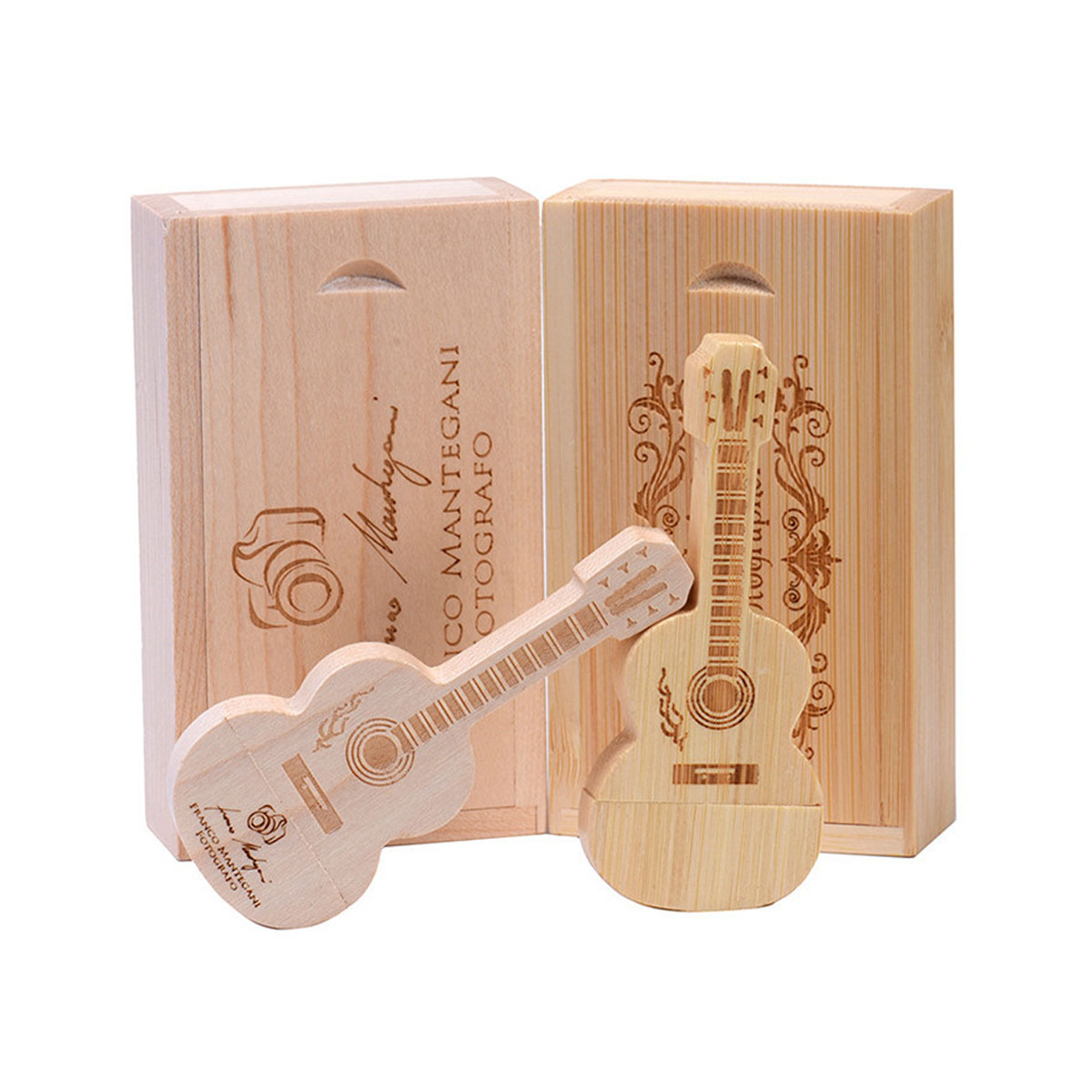 Wooden Guitar USB Flash Drive 4