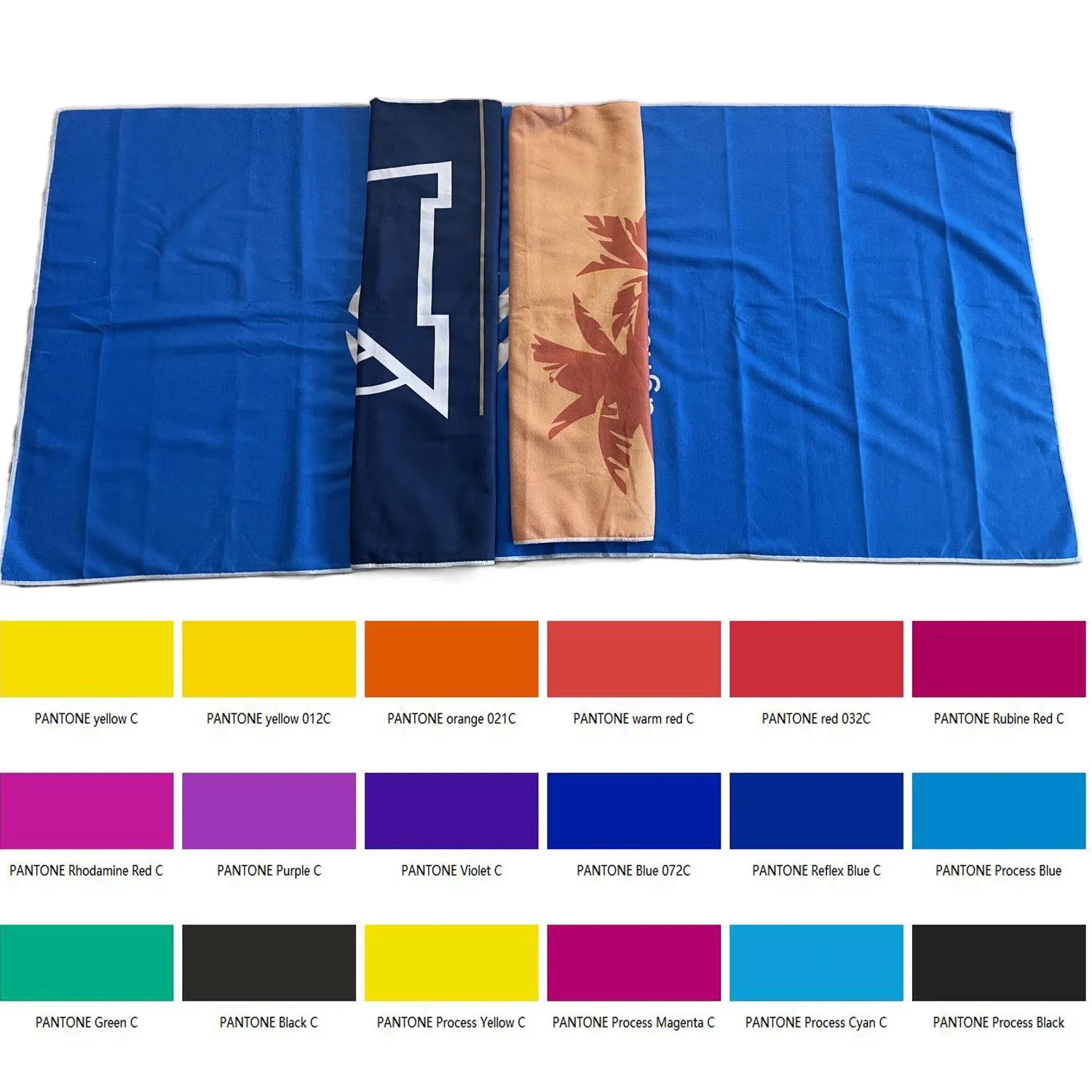 Full Color Microfiber Beach Towel(L59"XW29.5")