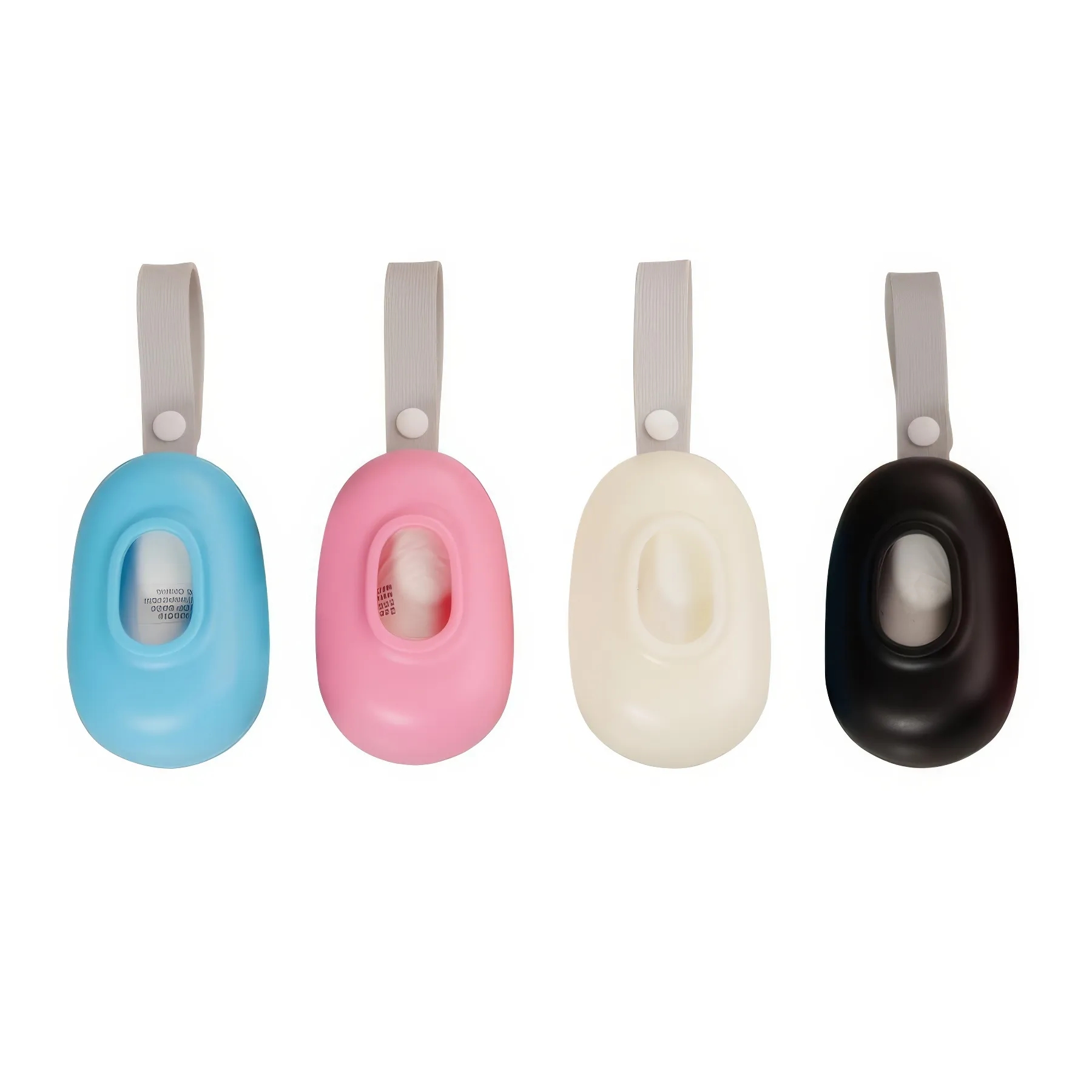 Portable Silicone Doggy Poop Bag Case 5