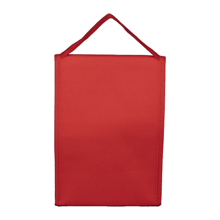 7"W x 10"H x 5"Gusset - "ARCTIC CHILL" Tall Insulated Cooler Lunch Tote with Hook & Loop Closure 35