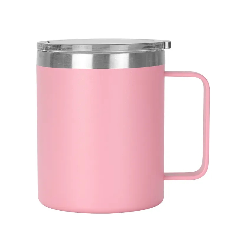 14 Oz. Stainless Steel Cup with Handle 3