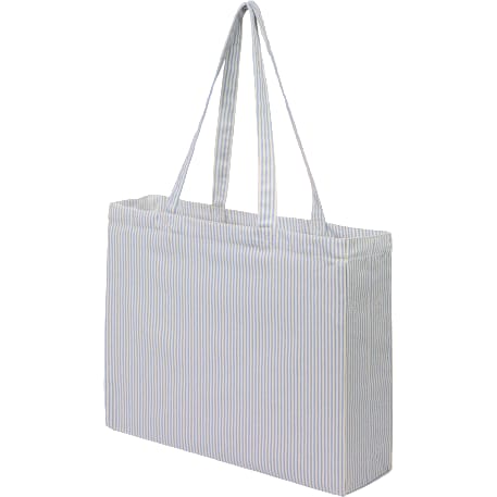Striped Pacific Recycled Cotton Shopper Tote 83