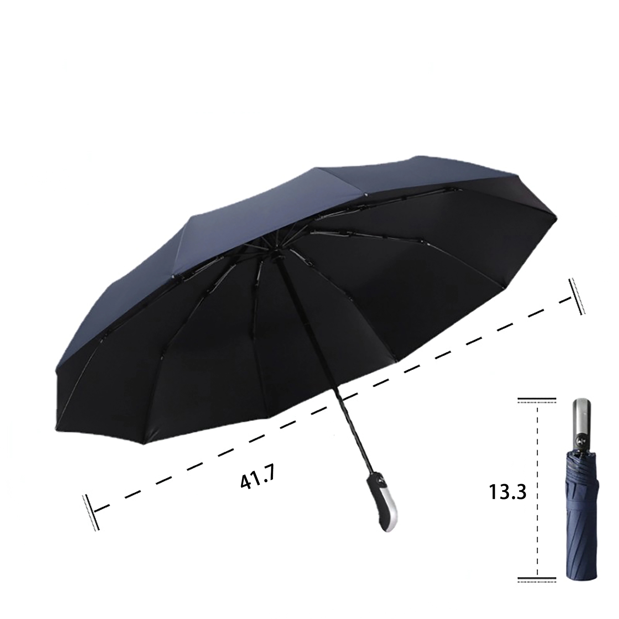 46" ARC Folding advertising umbrella 4