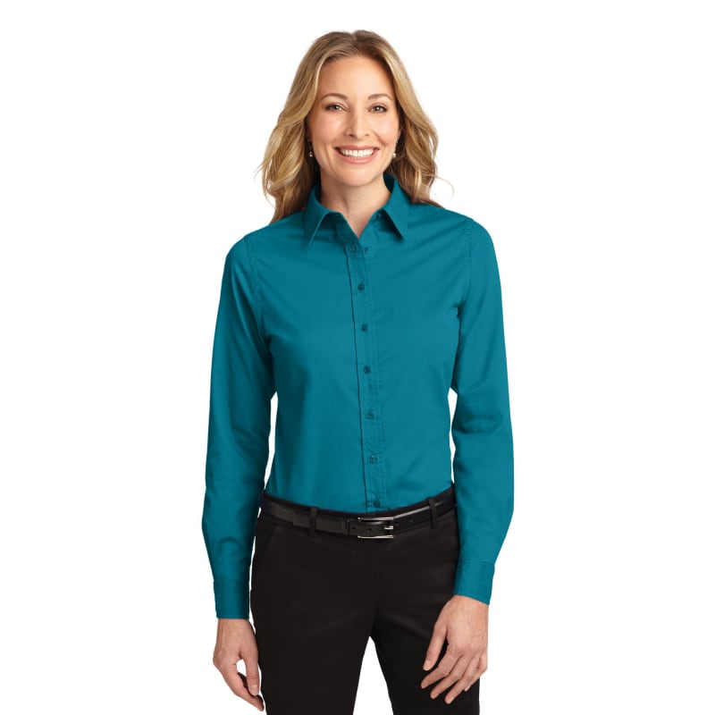 Port Authority Ladies Long Sleeve Easy Care Shirt. 135