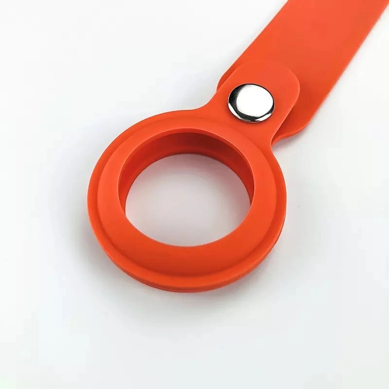 Silicone Air-Tag Holder w/ Button 5