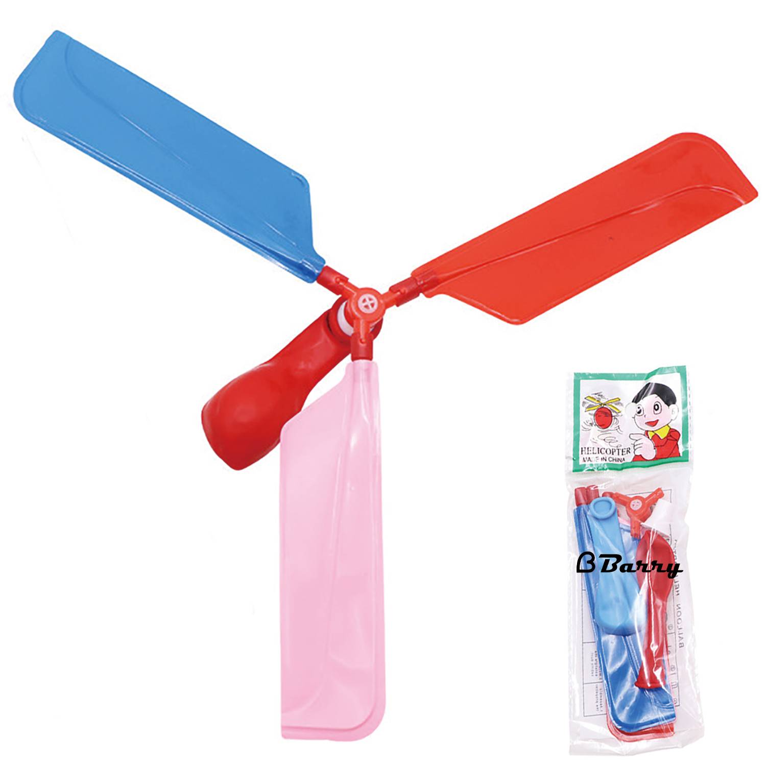 Outdoor Fun Balloon Helicopter Toy For Kids 3