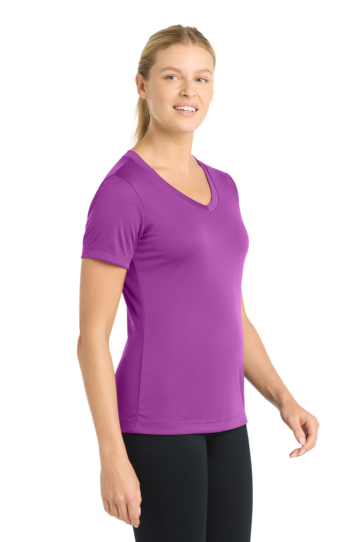 Sport-Tek Women's PosiCharge Competitor V-Neck Tee. LST353 87