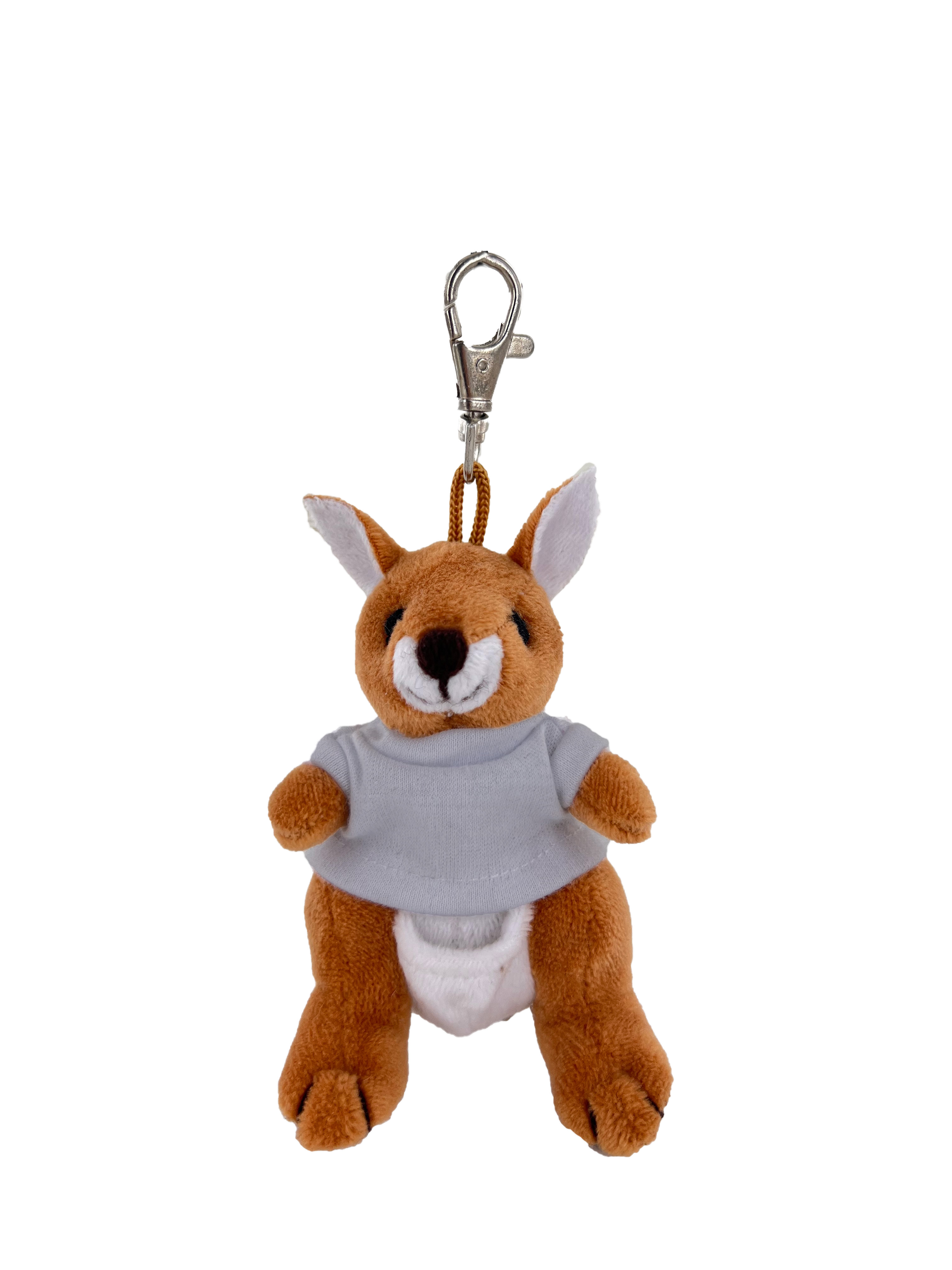 Soft Plush Kangaroo 4" Keychain 16