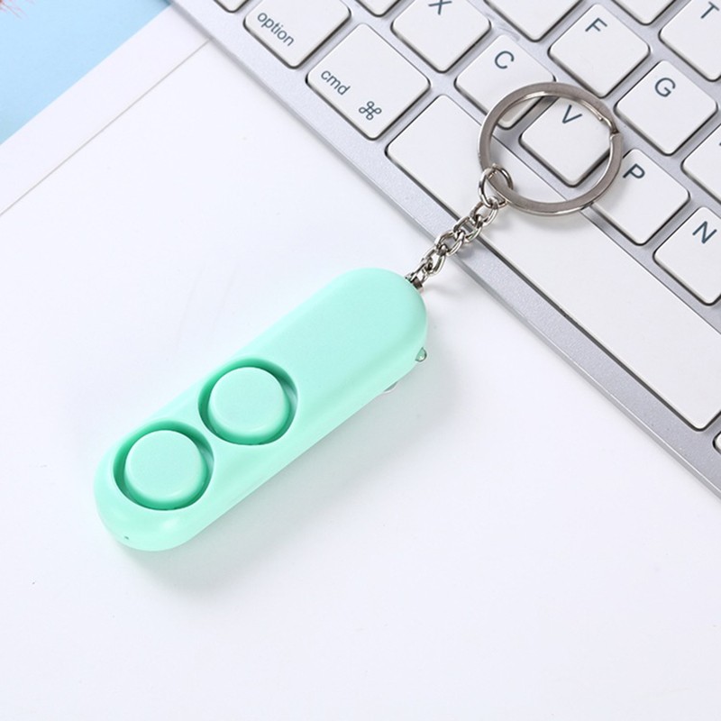 The Personal Self-Defense Safety Alarm Keychain Anti Wolf Alarm 11