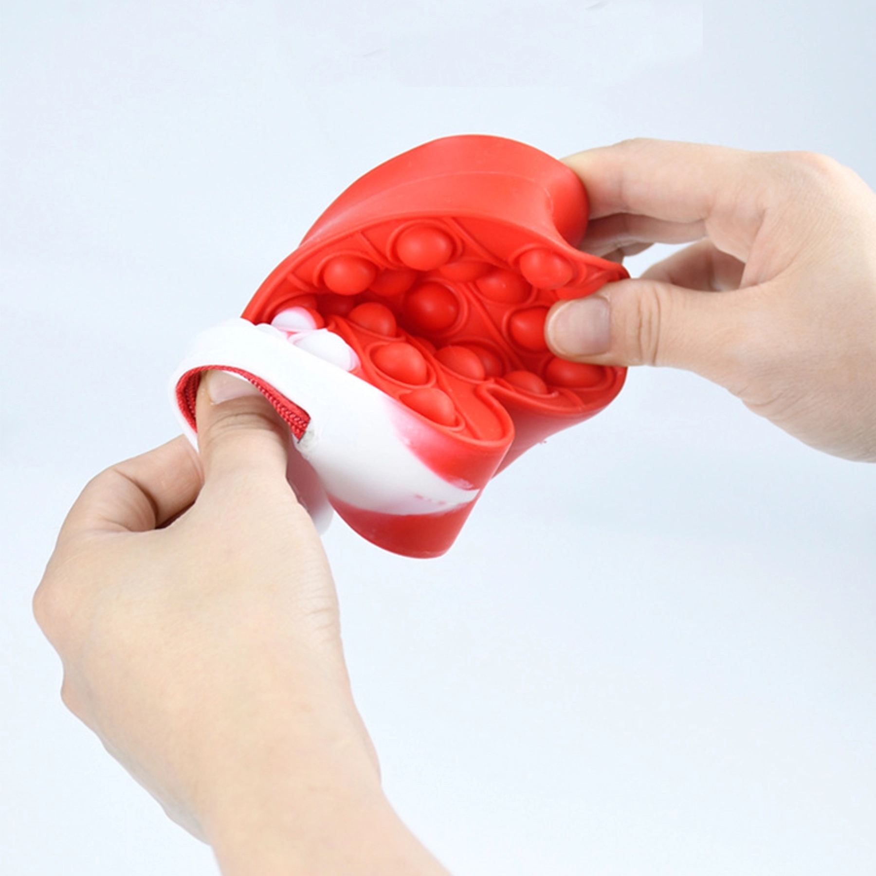 Christmas Silicone Fidget Small Pop Bag 10