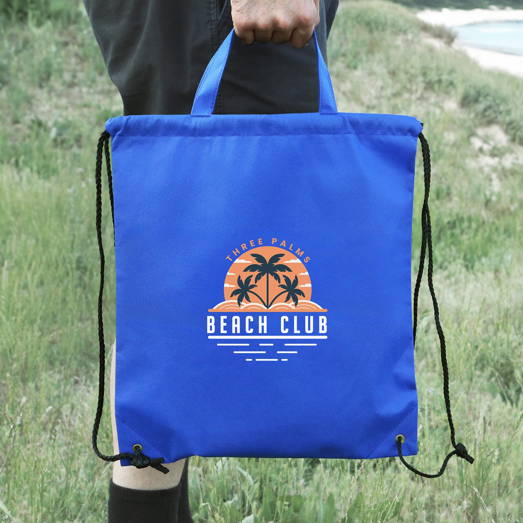 Sportsman Drawstring Backpack 2