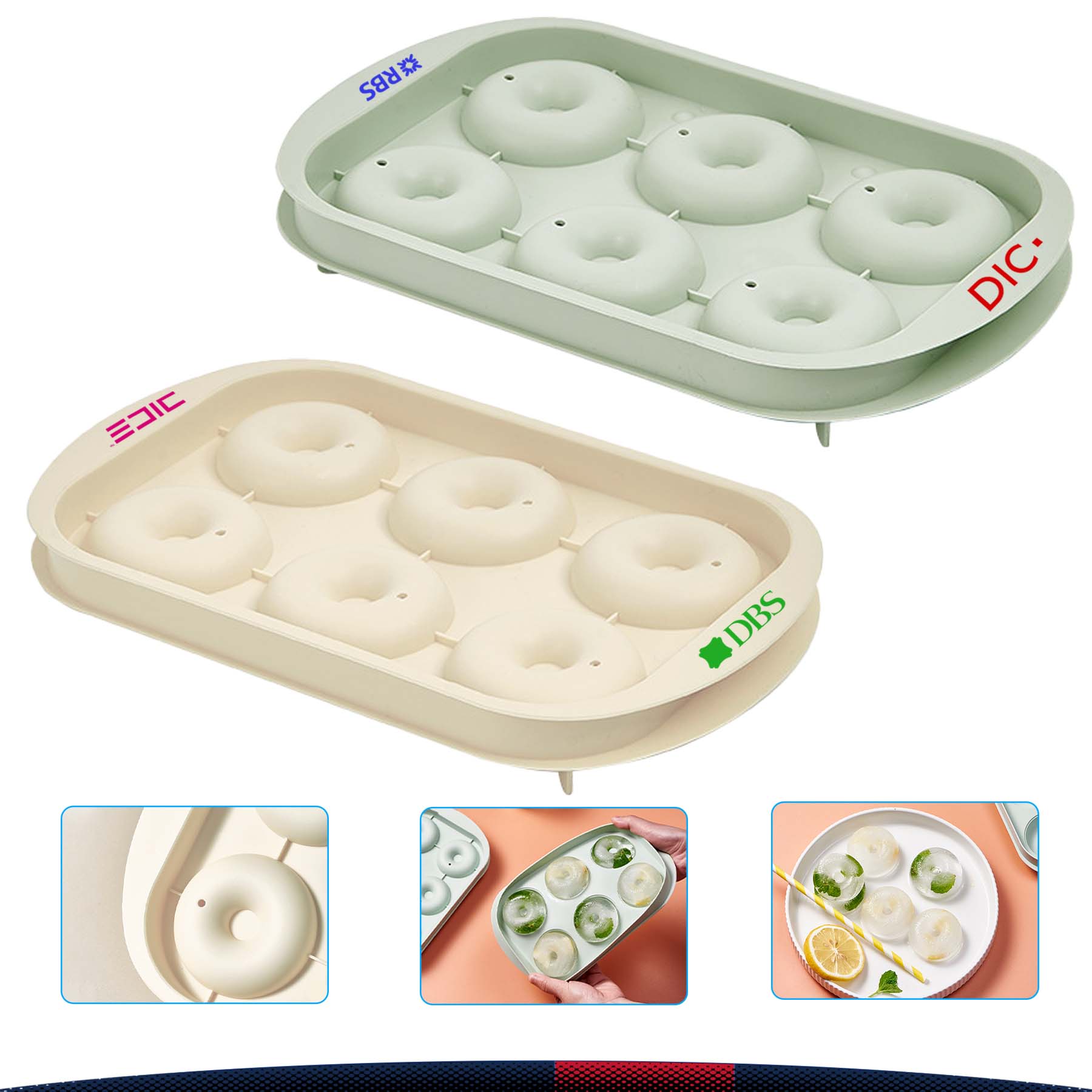 Donuts Ice Trays 4